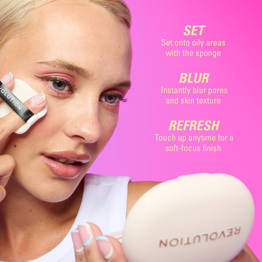 Revolution Powder Pops Instant Blur Setting Powder Translucent